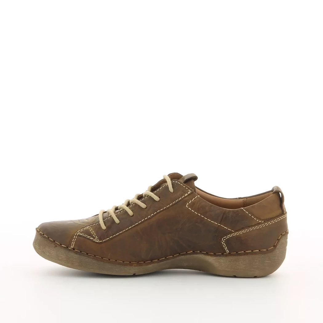 Image (4) de la chaussures Josef Seibel - Chaussures à lacets Cuir naturel / Cognac en Cuir