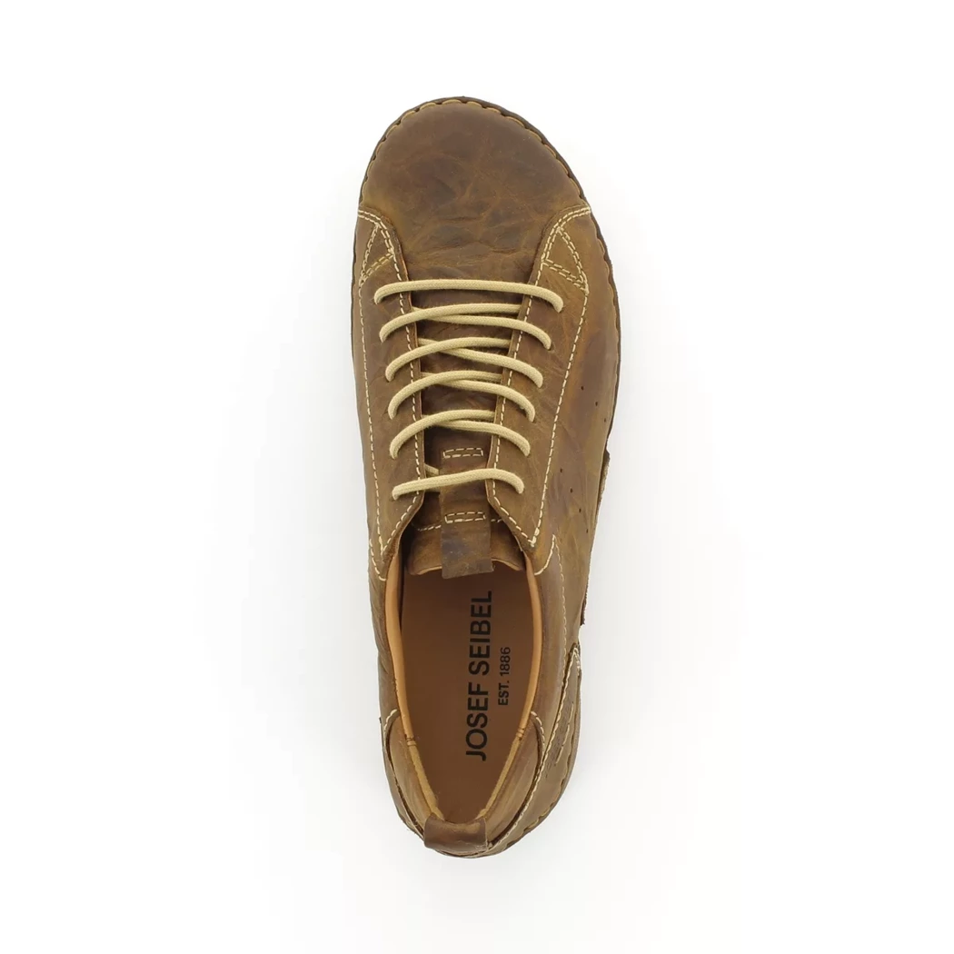 Image (6) de la chaussures Josef Seibel - Chaussures à lacets Cuir naturel / Cognac en Cuir