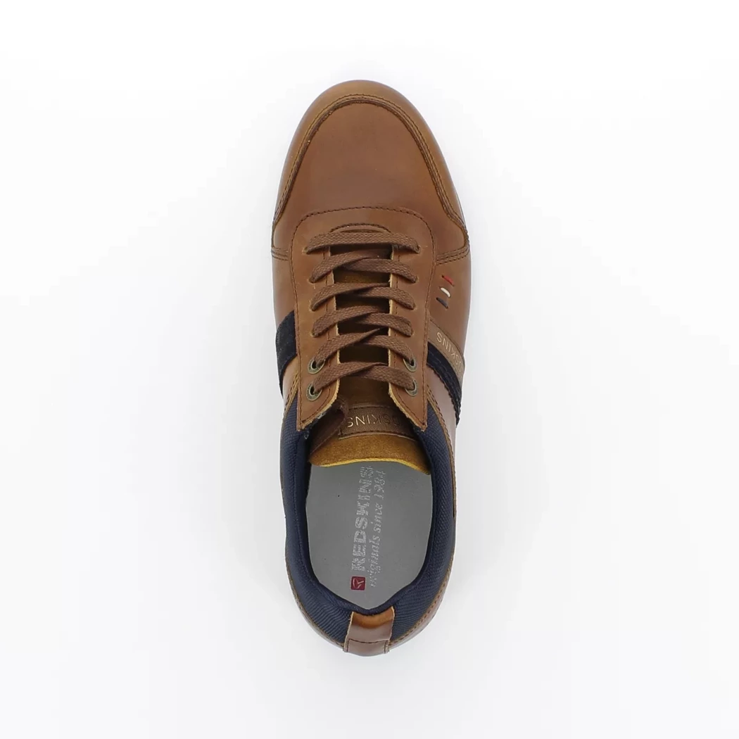 Image (6) de la chaussures Redskins - Baskets Cuir naturel / Cognac en Cuir et textile