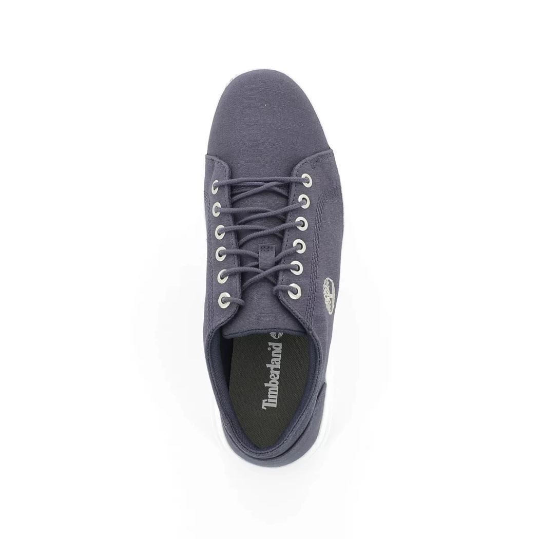 Image (6) de la chaussures Timberland - Baskets Bleu en Textile