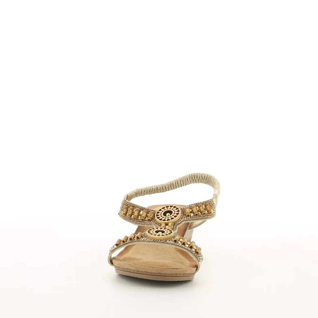 Image (5) de la chaussures Divina - Sandales et Nu-Pieds Or / Bronze / Platine en Cuir synthétique
