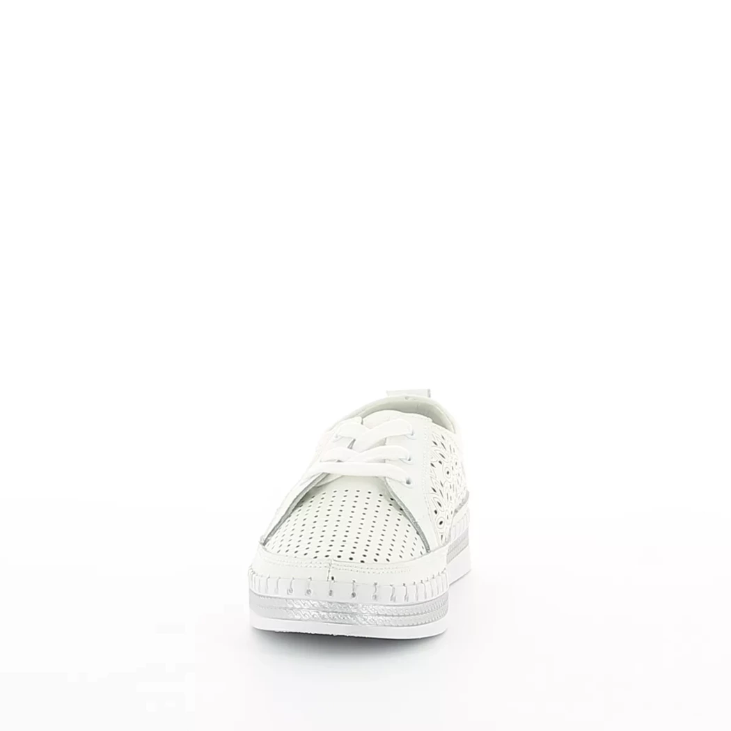Image (5) de la chaussures Diabolo Studio - Baskets Blanc en Cuir