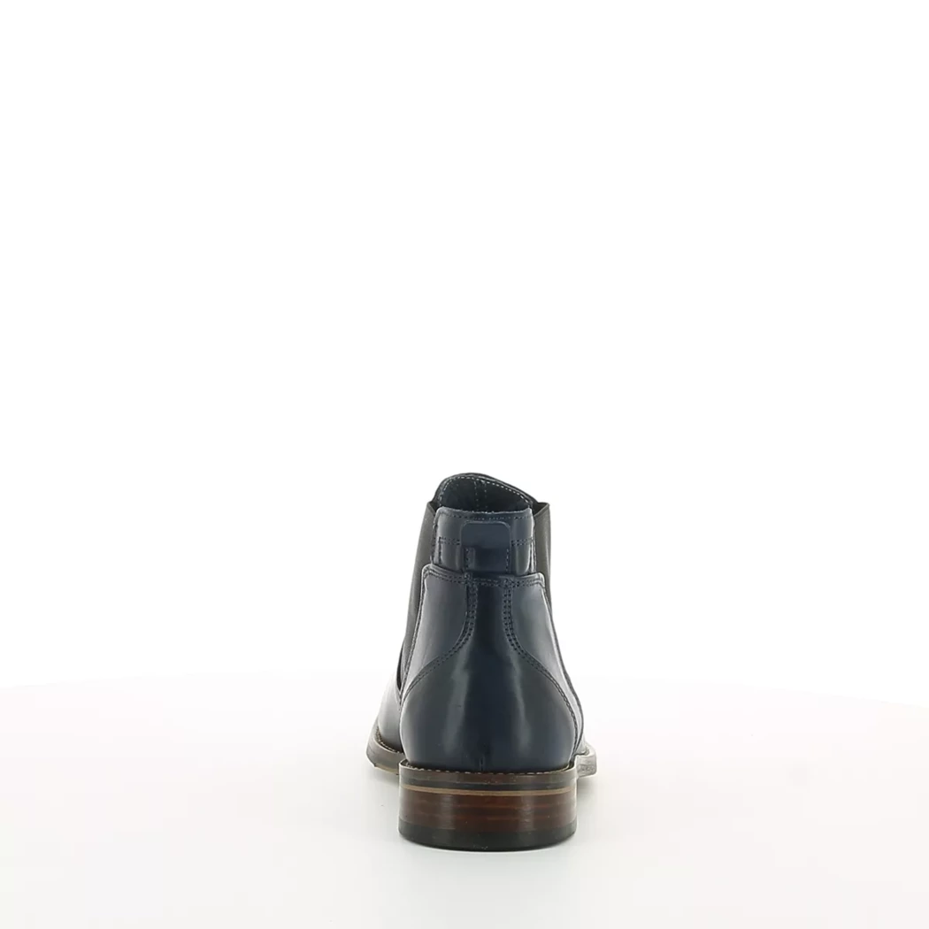 Image (3) de la chaussures Thomas Strenton - Boots Bleu en Cuir
