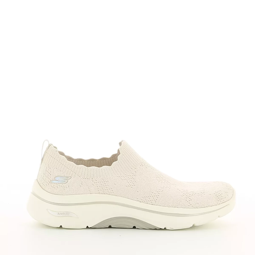 Image (2) de la chaussures Skechers - Baskets Beige en Textile Image (2) de la chaussures Skechers - Baskets Beige en Textile