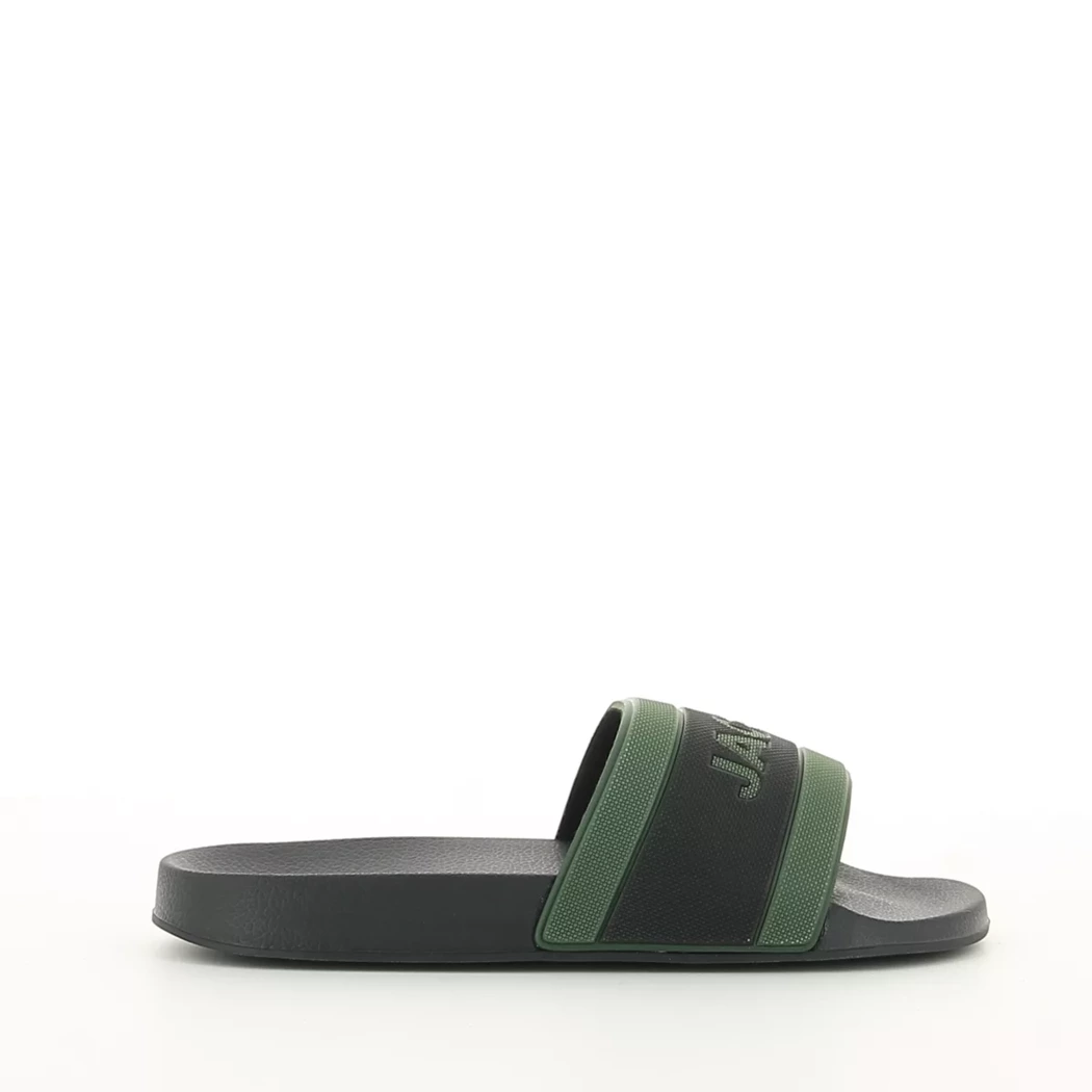 Image (2) de la chaussures Jack & Jones - Tongs et Plage Noir en Caoutchouc Image (2) de la chaussures Jack & Jones - Tongs et Plage Noir en Caoutchouc