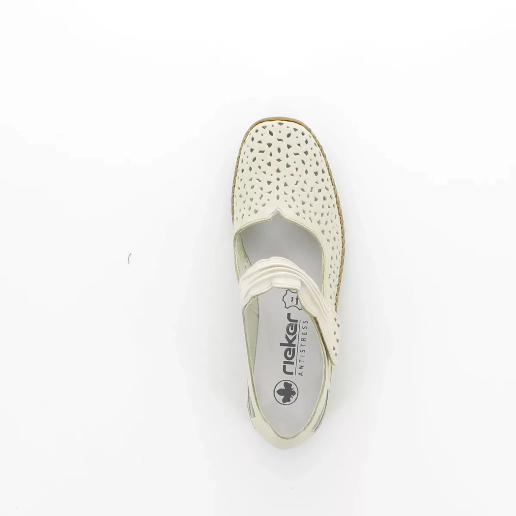 Image (6) de la chaussures Rieker - Ballerines Beige en Cuir Image (6) de la chaussures Rieker - Ballerines Beige en Cuir