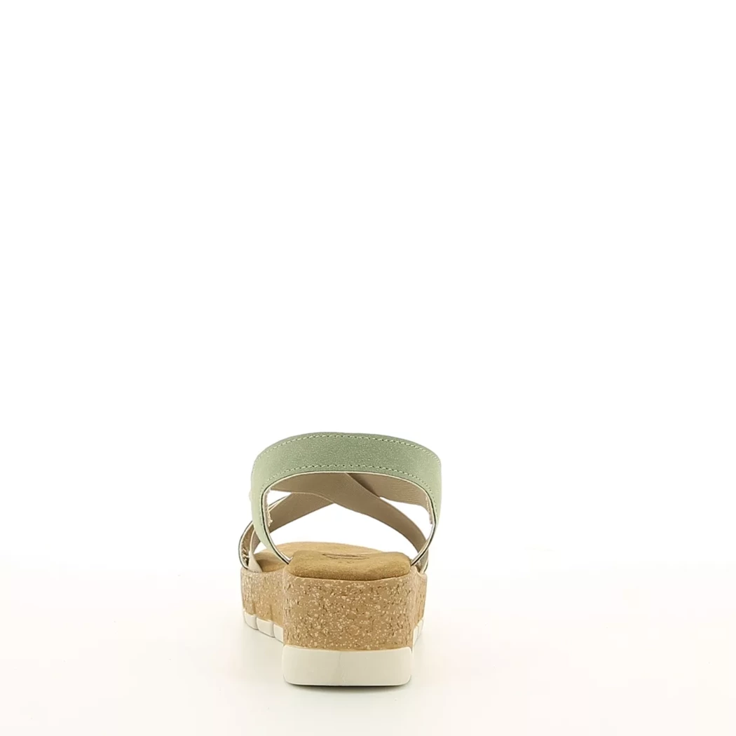 Image (3) de la chaussures Divina - Sandales et Nu-Pieds Vert en Cuir nubuck Image (3) de la chaussures Divina - Sandales et Nu-Pieds Vert en Cuir nubuck