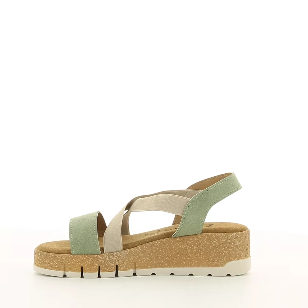 Image (4) de la chaussures Divina - Sandales et Nu-Pieds Vert en Cuir nubuck Image (4) de la chaussures Divina - Sandales et Nu-Pieds Vert en Cuir nubuck