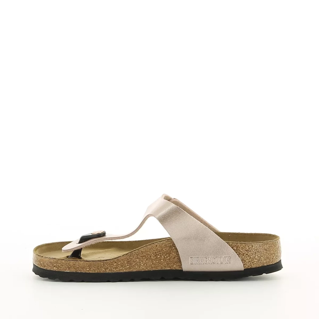 Image (4) de la chaussures Birkenstock - Mules et Sabots Rose en Cuir synthétique Image (4) de la chaussures Birkenstock - Mules et Sabots Rose en Cuir synthétique