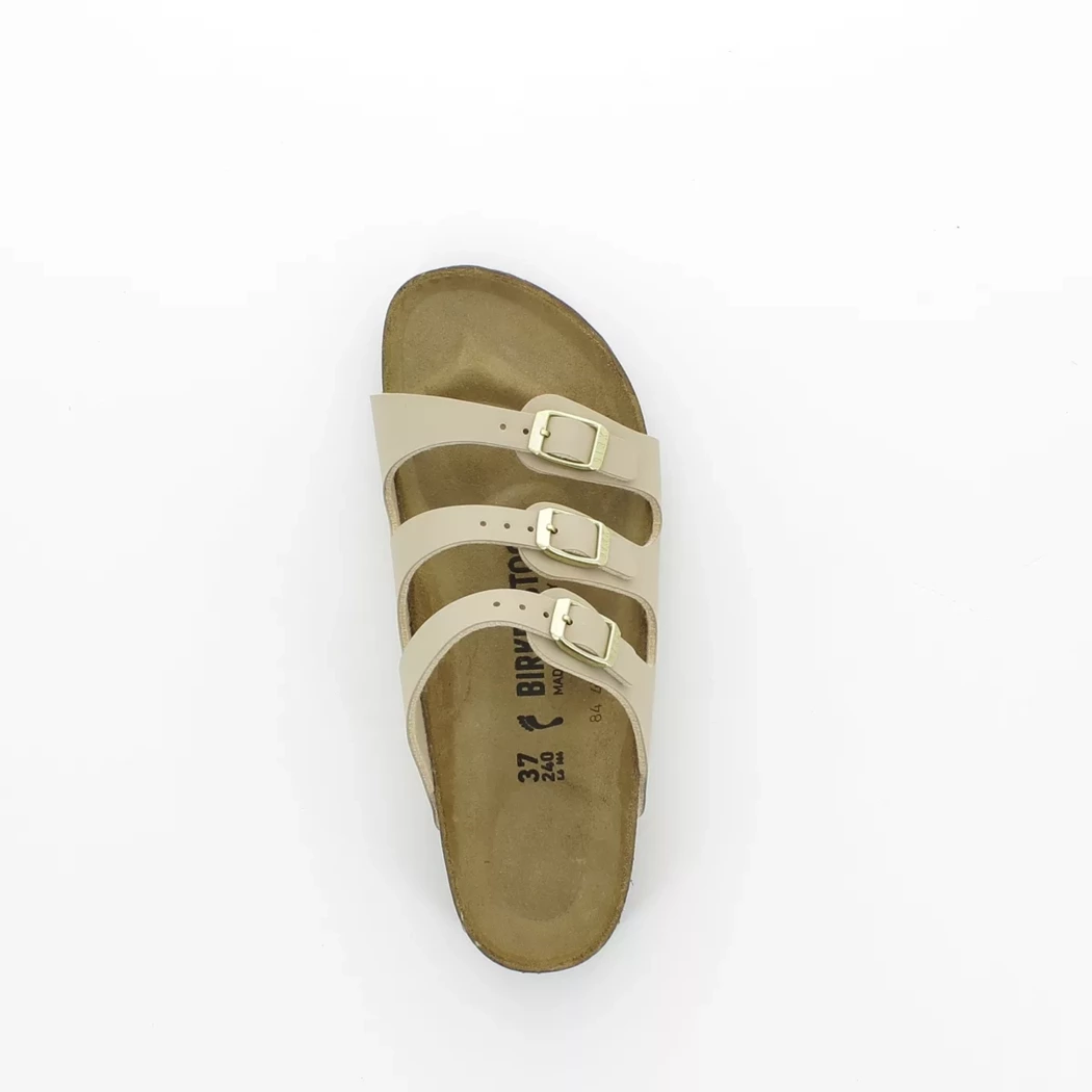 Image (6) de la chaussures Birkenstock - Mules et Sabots Beige en Cuir synthétique Image (6) de la chaussures Birkenstock - Mules et Sabots Beige en Cuir synthétique