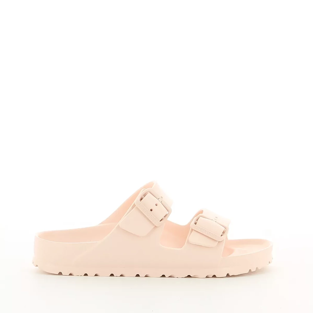 Image (2) de la chaussures Birkenstock - Mules et Sabots Rose en Cuir synthétique Image (2) de la chaussures Birkenstock - Mules et Sabots Rose en Cuir synthétique
