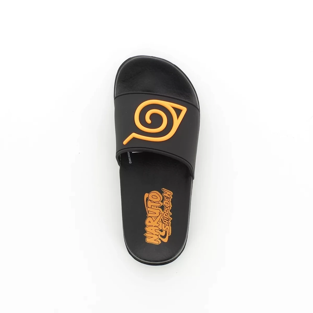 Image (6) de la chaussures Naruto - Tongs et Plage Noir en Cuir synthétique