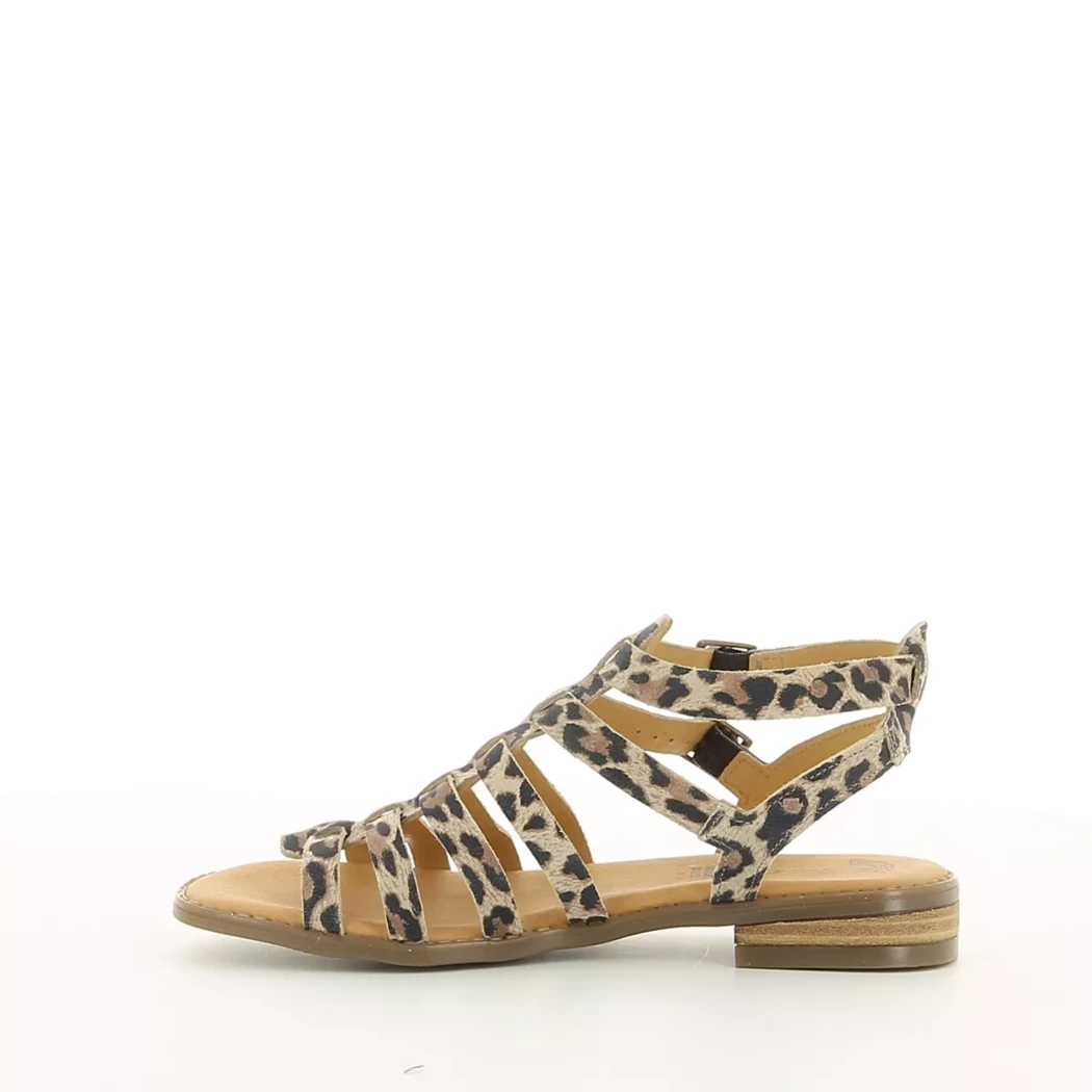Image (4) de la chaussures Miss Boho - Sandales et Nu-Pieds Marron en Cuir Image (4) de la chaussures Miss Boho - Sandales et Nu-Pieds Marron en Cuir