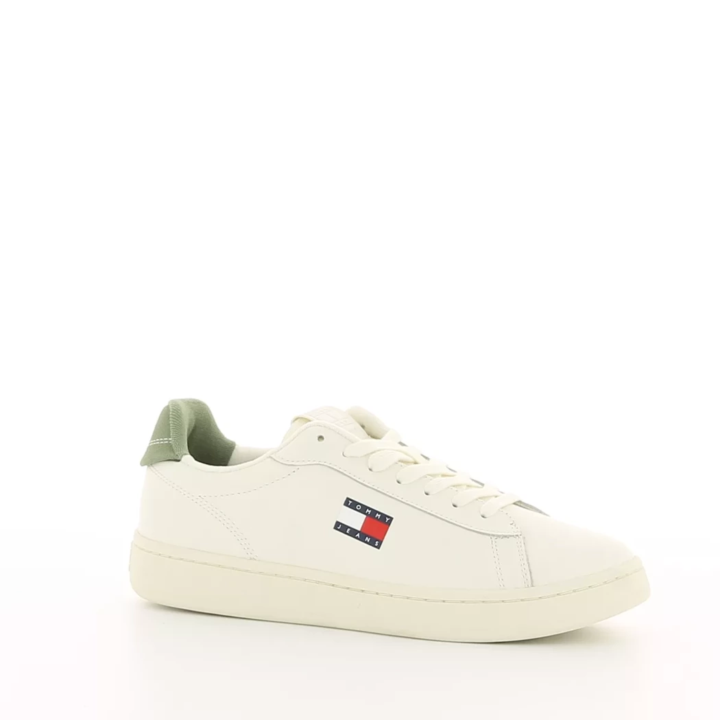 Image (1) de la chaussures Tommy jeans - Baskets Blanc en Cuir Image (1) de la chaussures Tommy jeans - Baskets Blanc en Cuir