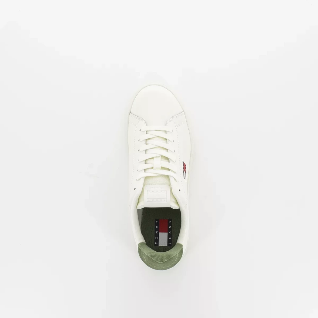 Image (6) de la chaussures Tommy jeans - Baskets Blanc en Cuir Image (6) de la chaussures Tommy jeans - Baskets Blanc en Cuir