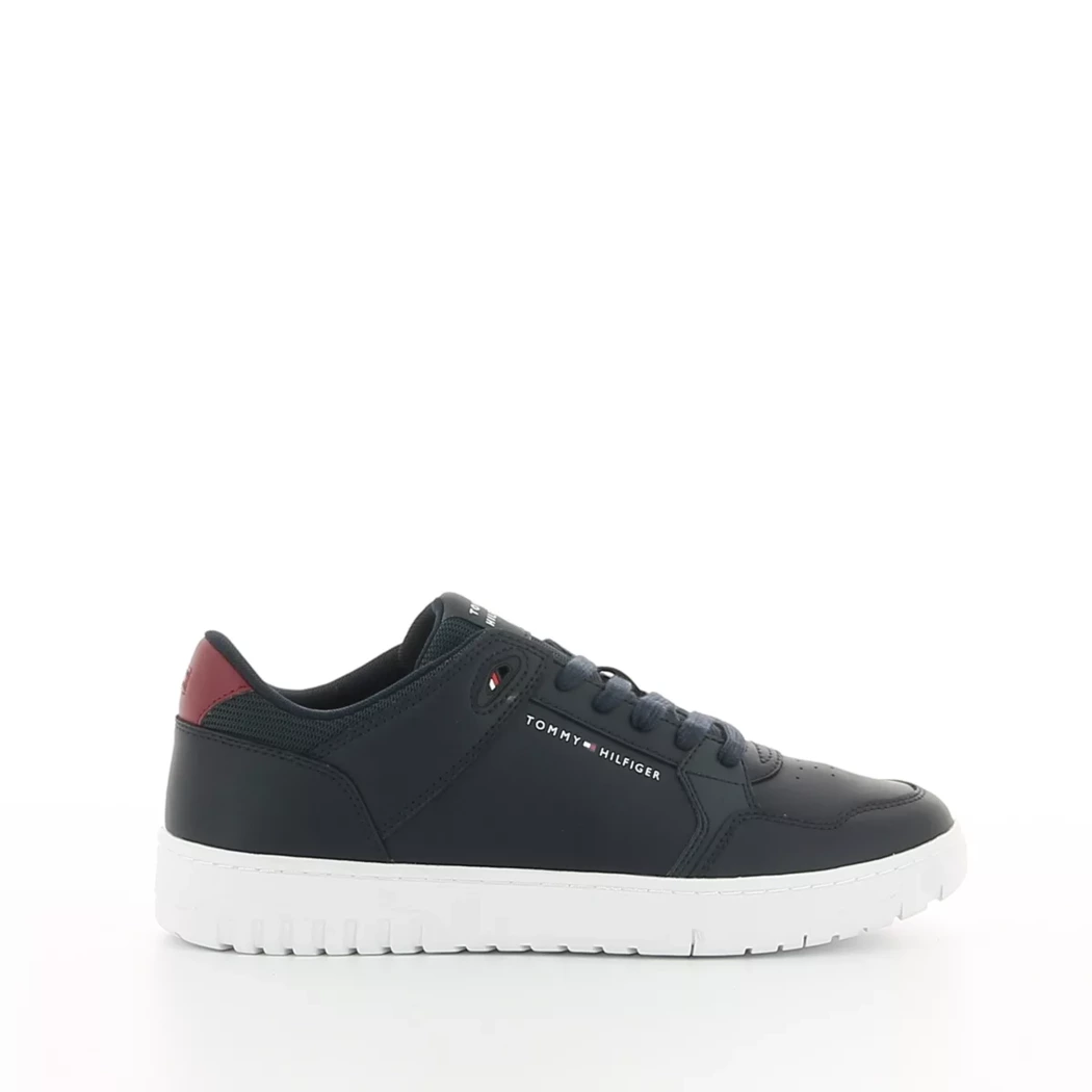 Image (2) de la chaussures Tommy Hilfiger - Baskets Bleu en Cuir