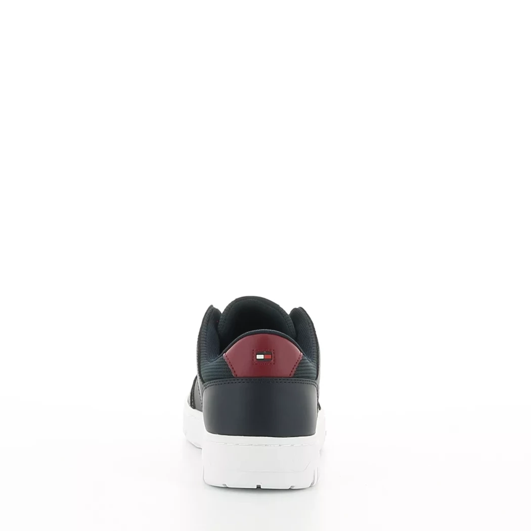 Image (3) de la chaussures Tommy Hilfiger - Baskets Bleu en Cuir