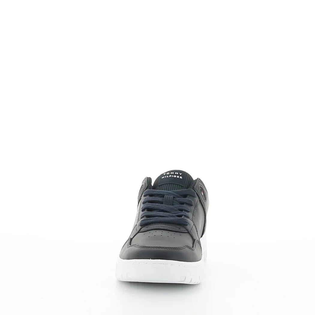 Image (5) de la chaussures Tommy Hilfiger - Baskets Bleu en Cuir