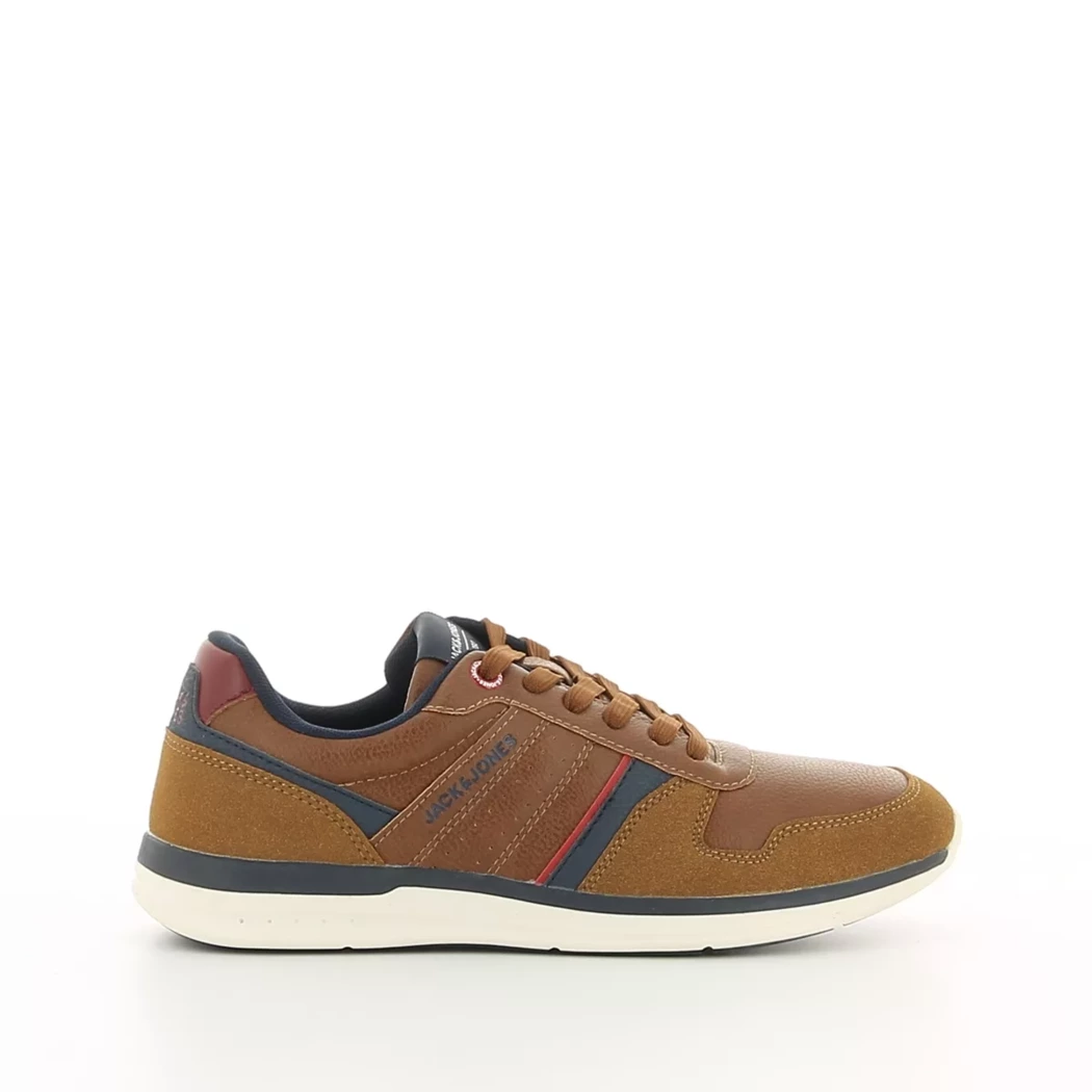 Image (2) de la chaussures Jack & Jones - Baskets Cuir naturel / Cognac en Cuir synthétique