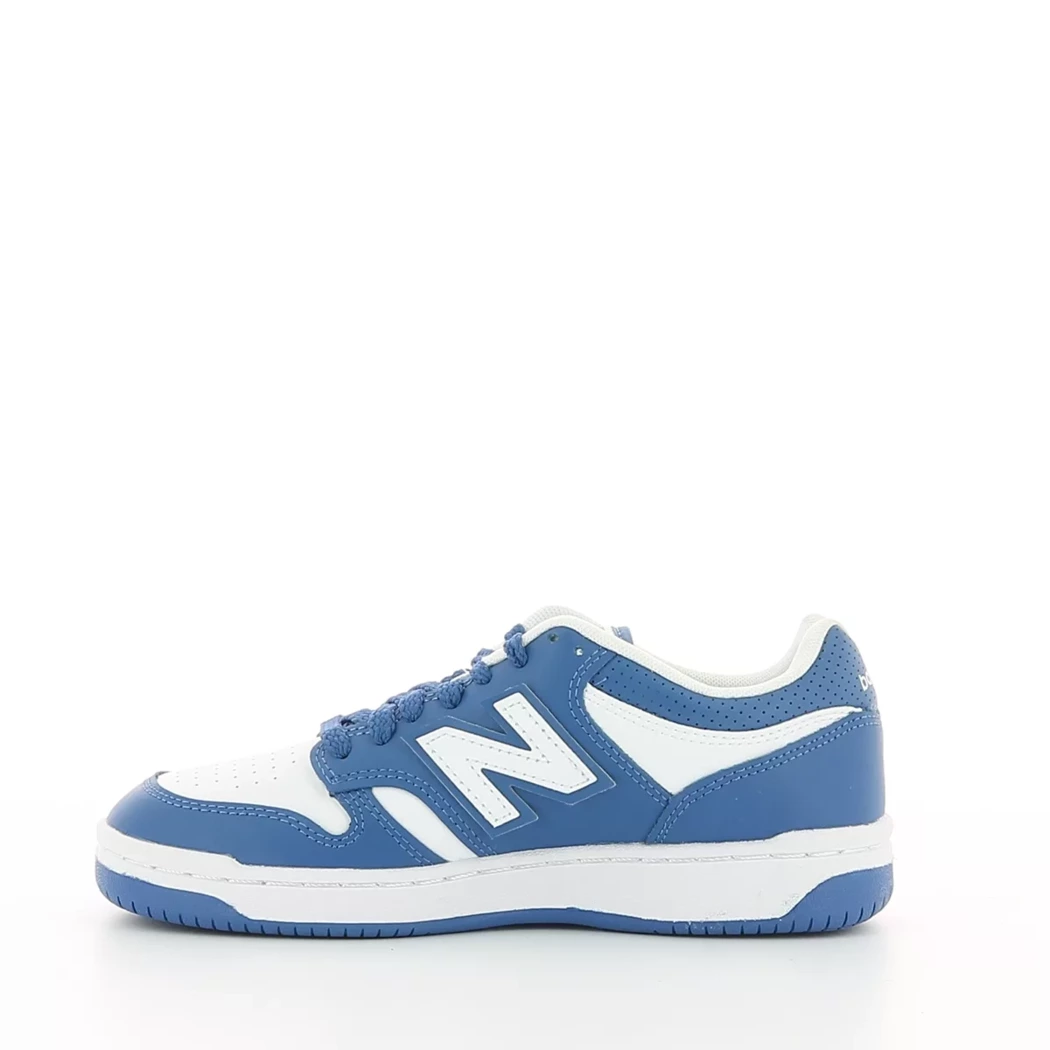 Image (4) de la chaussures New Balance - Baskets Blanc en Cuir synthétique
