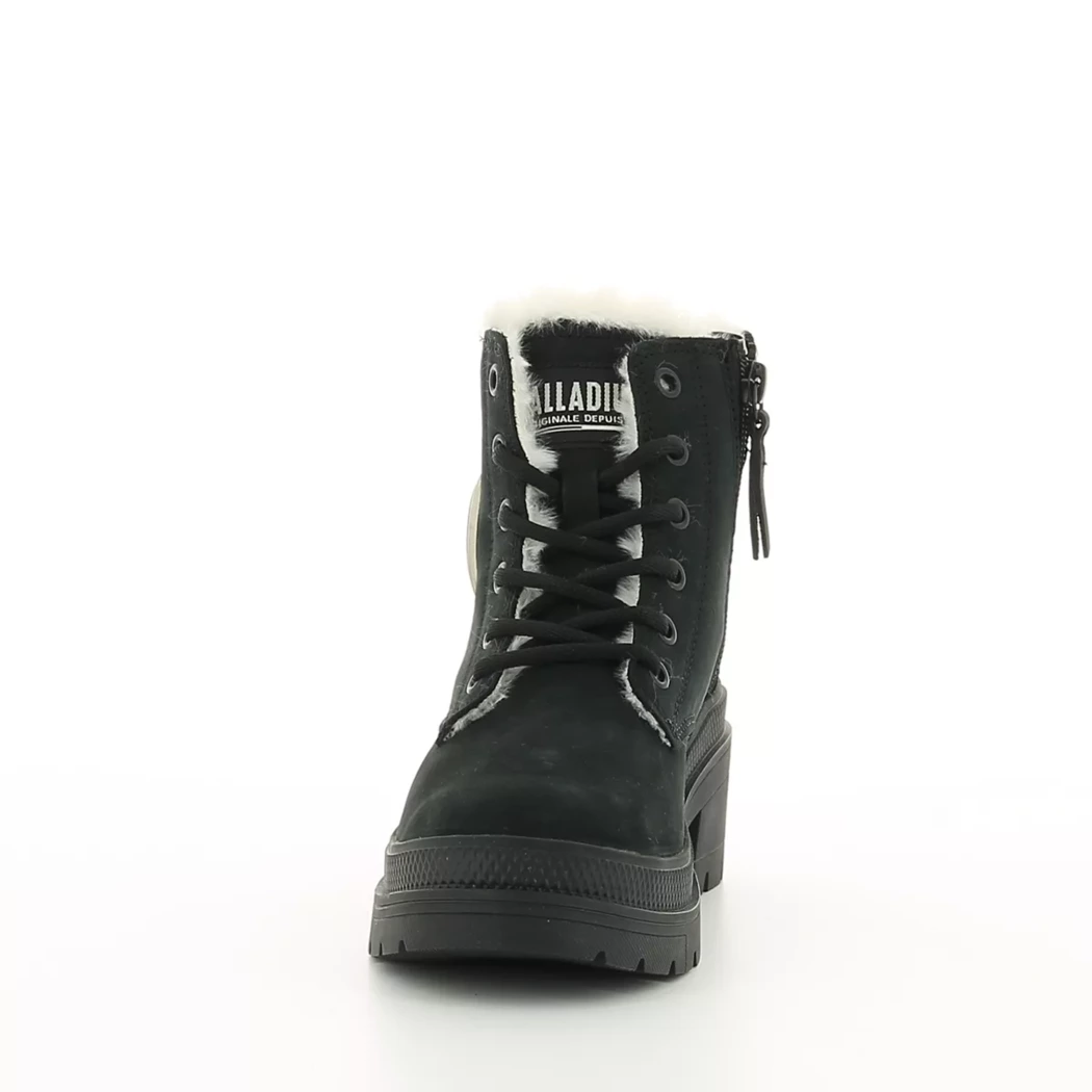 Image (5) de la chaussures Palladium - Bottines Noir en Cuir nubuck Image (5) de la chaussures Palladium - Bottines Noir en Cuir nubuck