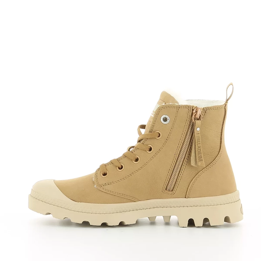 Image (4) de la chaussures Palladium - Bottines Cuir naturel / Cognac en Cuir nubuck Image (4) de la chaussures Palladium - Bottines Cuir naturel / Cognac en Cuir nubuck