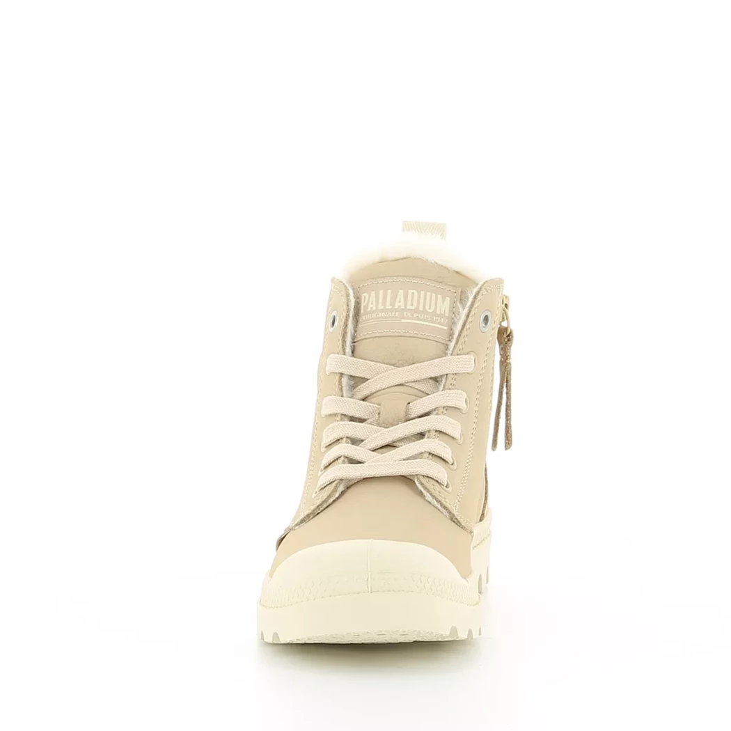 Image (5) de la chaussures Palladium - Bottines Beige en Cuir nubuck