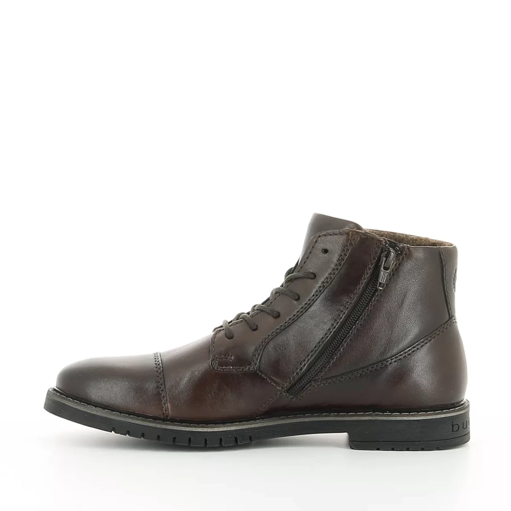 Image (4) de la chaussures Bugatti - Bottines Marron en Cuir Image (4) de la chaussures Bugatti - Bottines Marron en Cuir