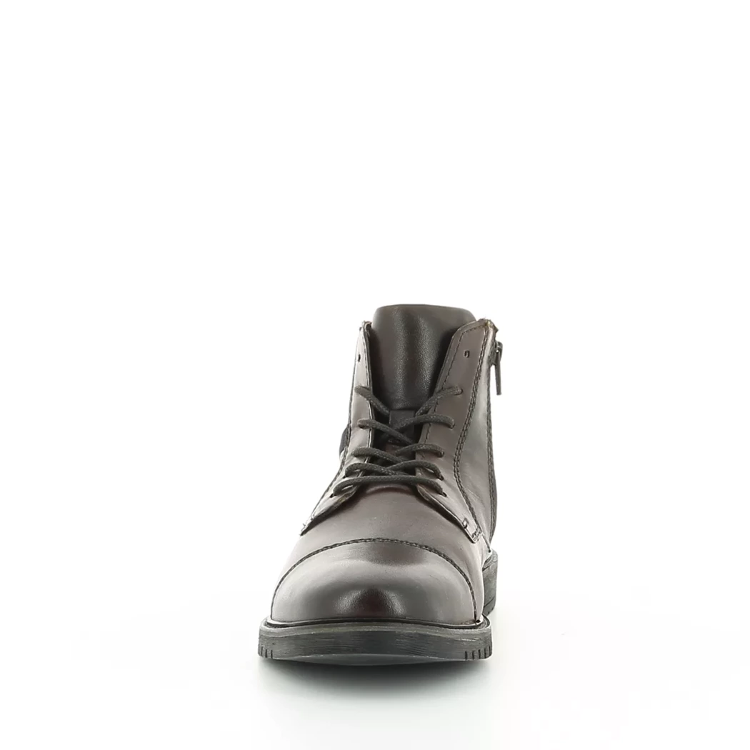Image (5) de la chaussures Bugatti - Bottines Marron en Cuir Image (5) de la chaussures Bugatti - Bottines Marron en Cuir
