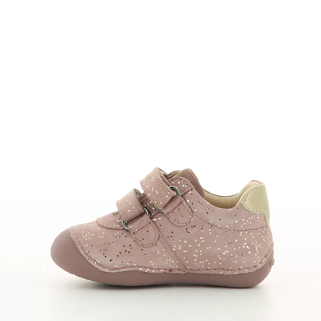 Image (4) de la chaussures Geox - Chaussures à velcro Rose en Cuir nubuck