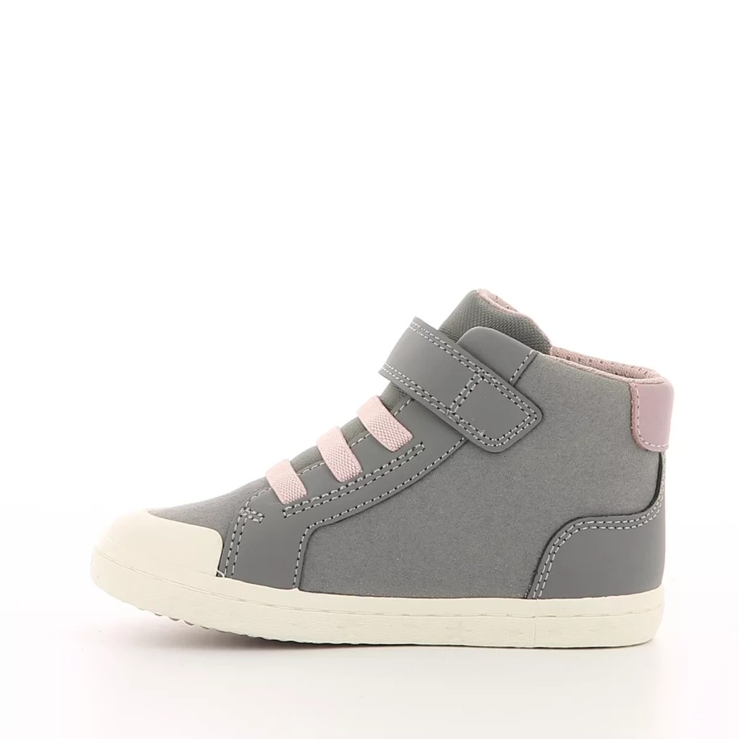 Image (4) de la chaussures Geox - Bottines Gris en Cuir synthétique Image (4) de la chaussures Geox - Bottines Gris en Cuir synthétique