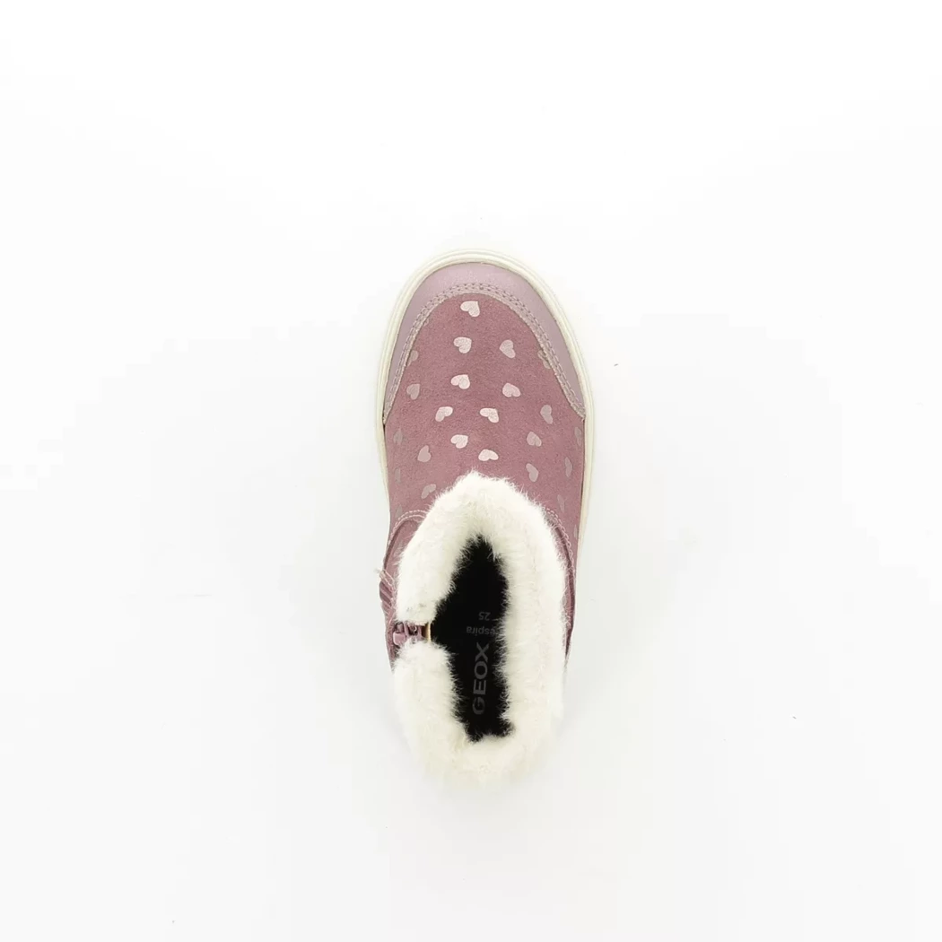 Image (6) de la chaussures Geox - Boots Rose en Cuir nubuck Image (6) de la chaussures Geox - Boots Rose en Cuir nubuck