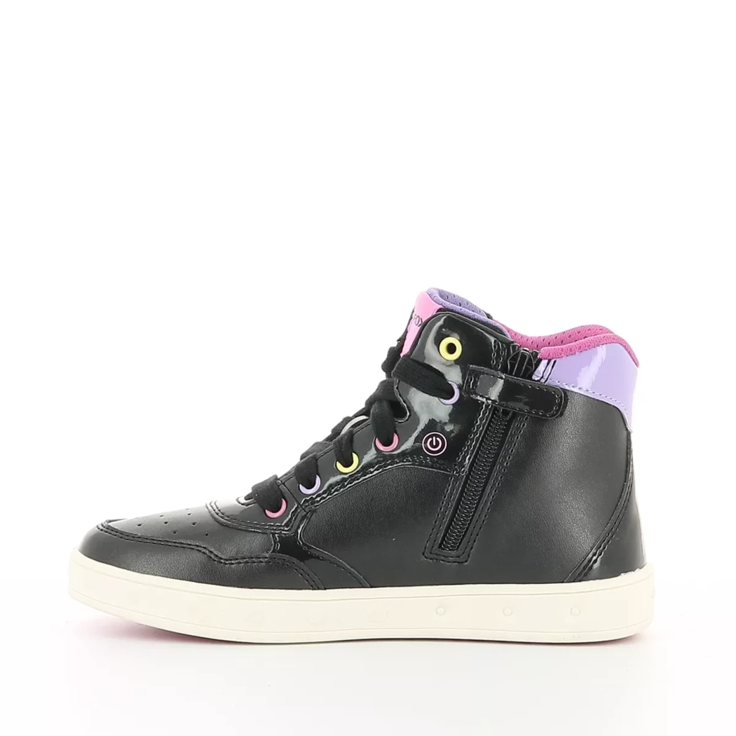 Image (4) de la chaussures Geox - Bottines Noir en Cuir synthétique