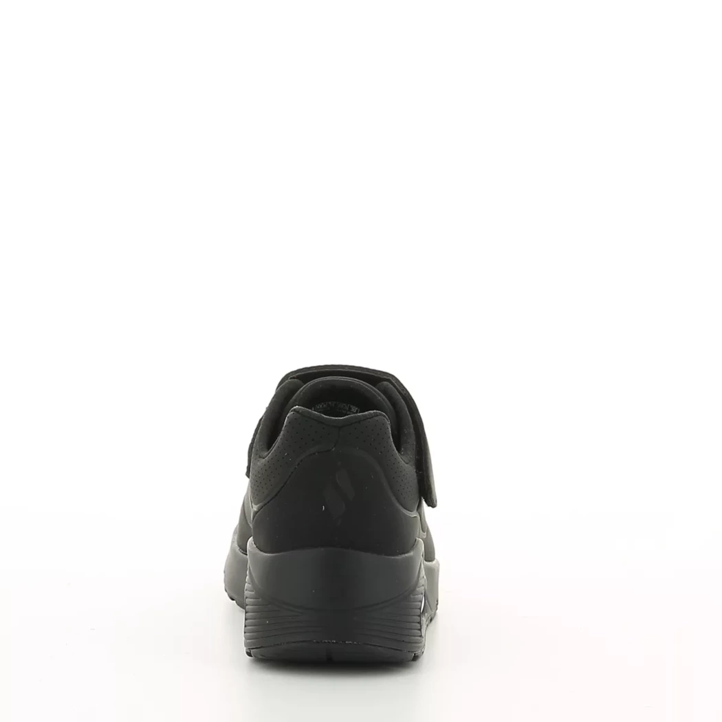 Image (3) de la chaussures Skechers - Baskets Noir en Cuir synthétique