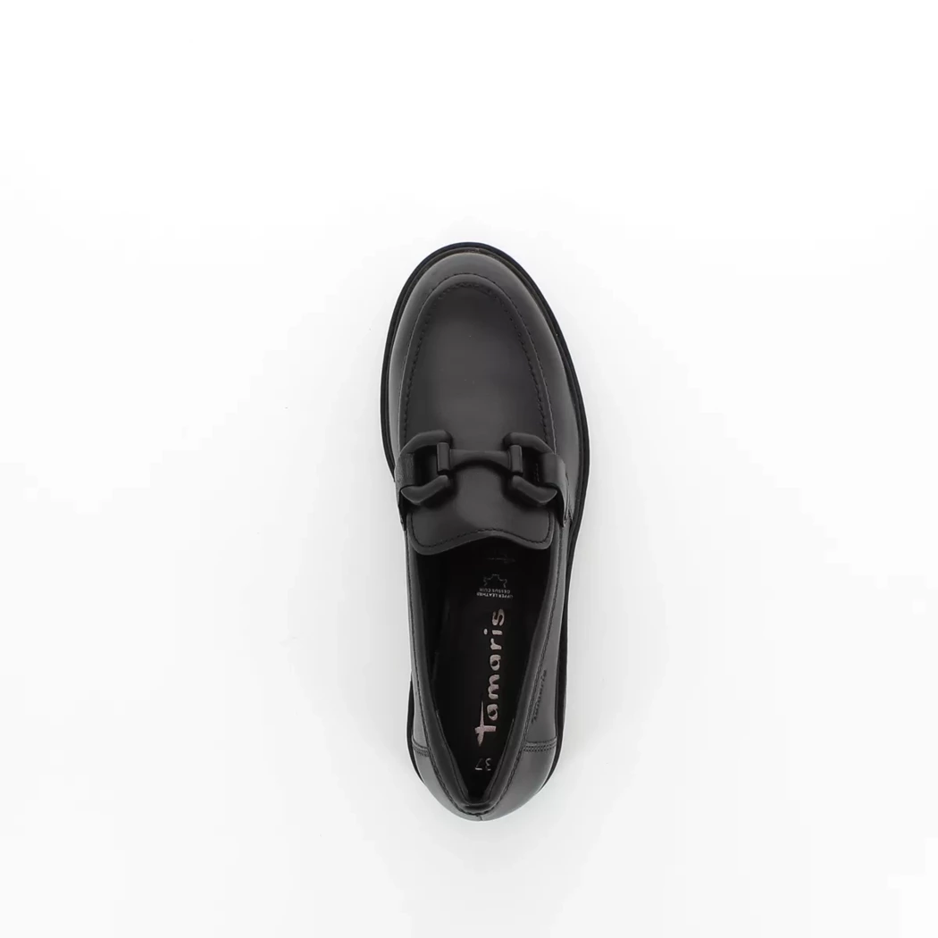 Image (6) de la chaussures Tamaris - Mocassins Noir en Cuir