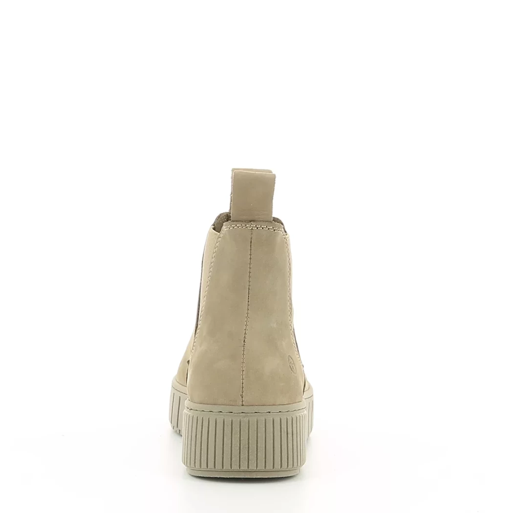 Image (3) de la chaussures Tamaris - Boots Taupe en Cuir nubuck Image (3) de la chaussures Tamaris - Boots Taupe en Cuir nubuck