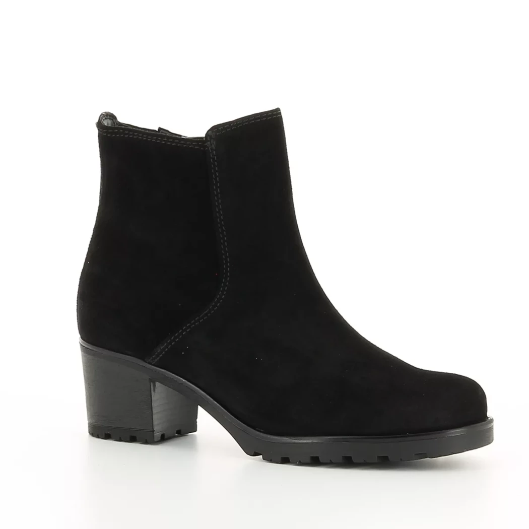 Image (1) de la chaussures Gabor - Boots Noir en Cuir nubuck