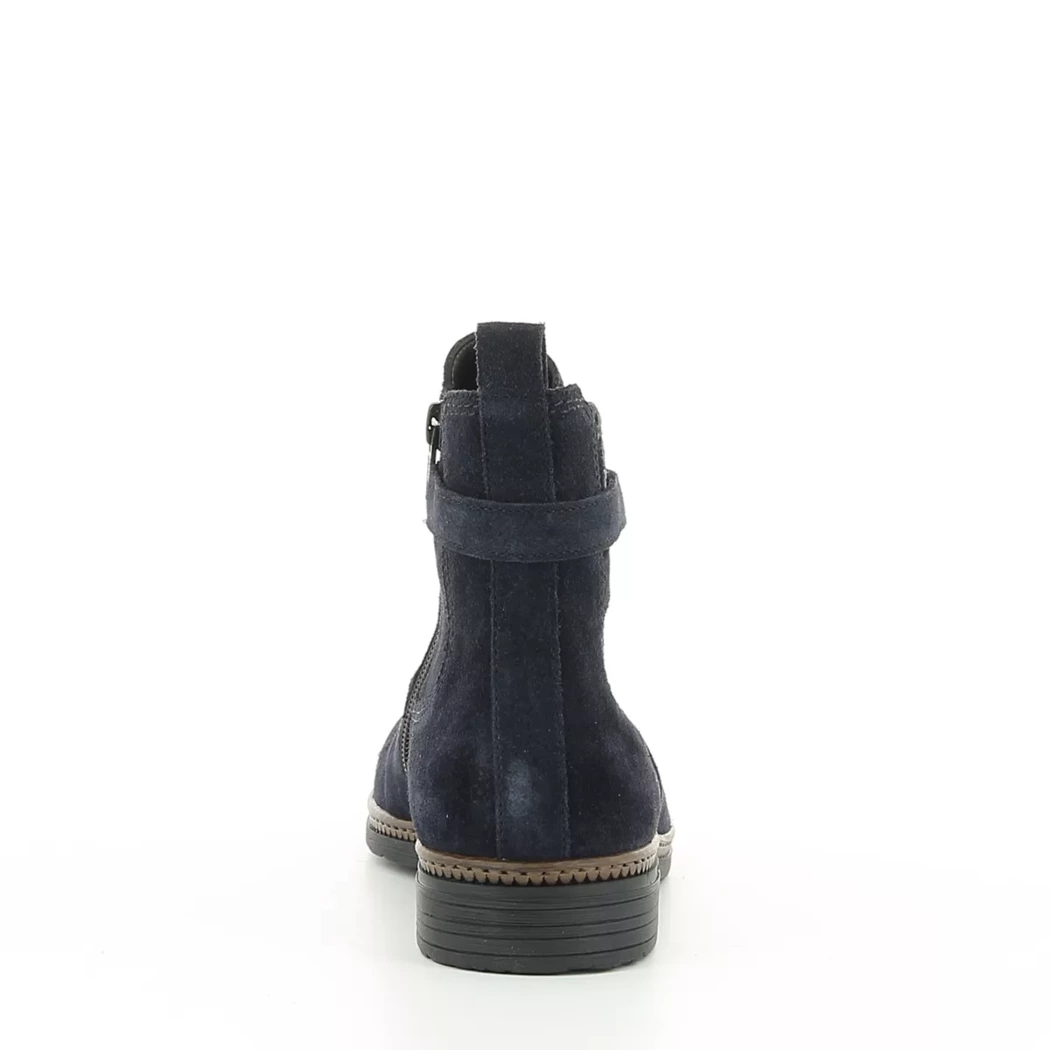 Image (3) de la chaussures Gabor - Boots Bleu en Cuir nubuck