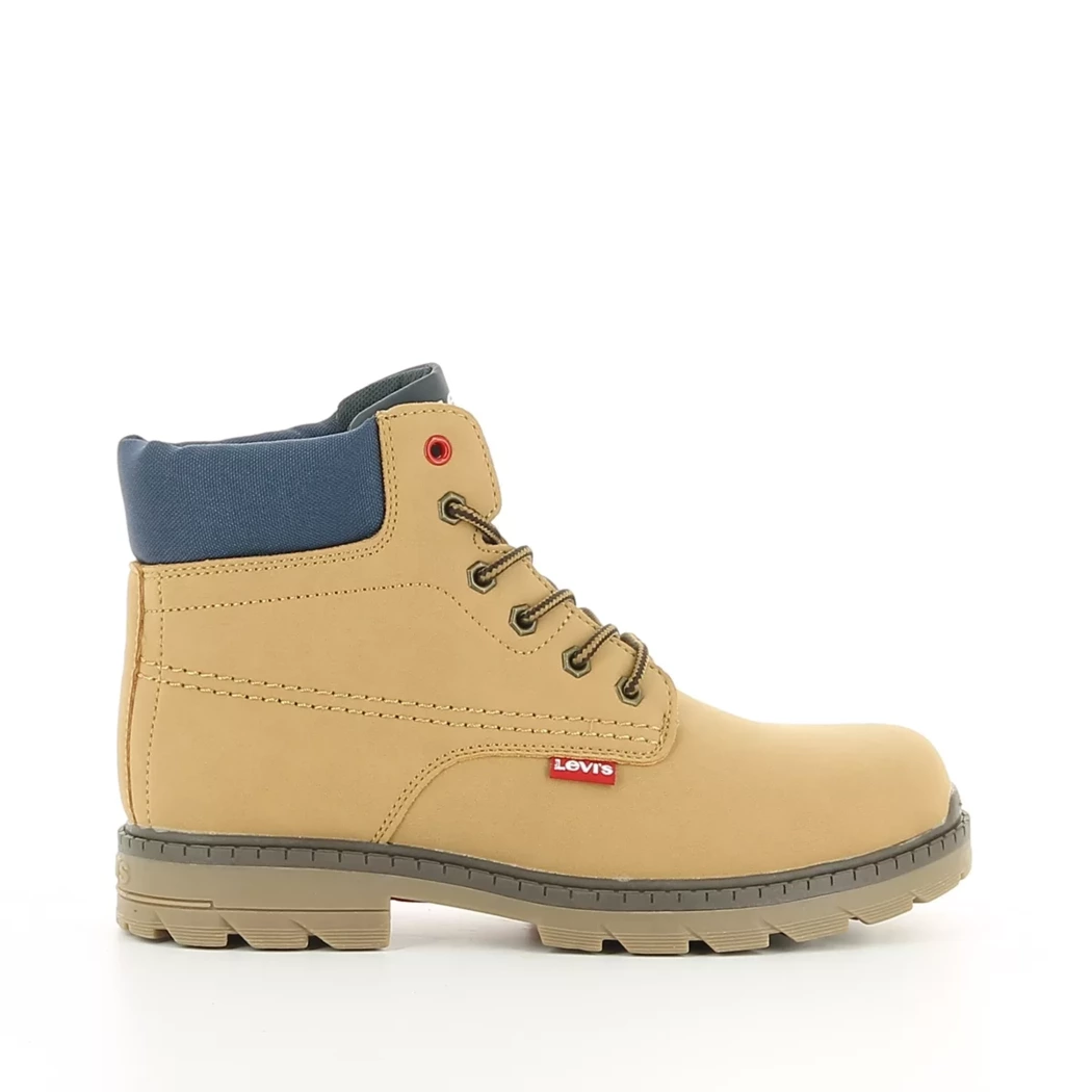 Image (2) de la chaussures Levi's - Bottines Cuir naturel / Cognac en Cuir synthétique