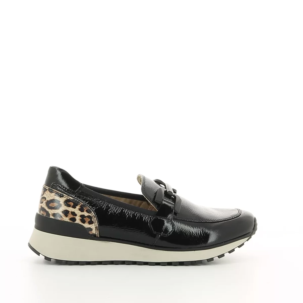 Image (2) de la chaussures Caprice - Mocassins Noir en Cuir vernis