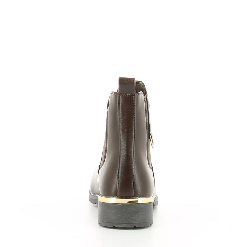 Image (3) de la chaussures Smart Standard - Boots Marron en Cuir synthétique