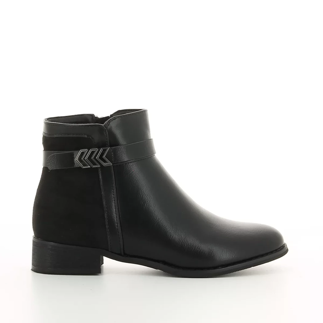 Image (2) de la chaussures Smart Standard - Boots Noir en Cuir synthétique Image (2) de la chaussures Smart Standard - Boots Noir en Cuir synthétique