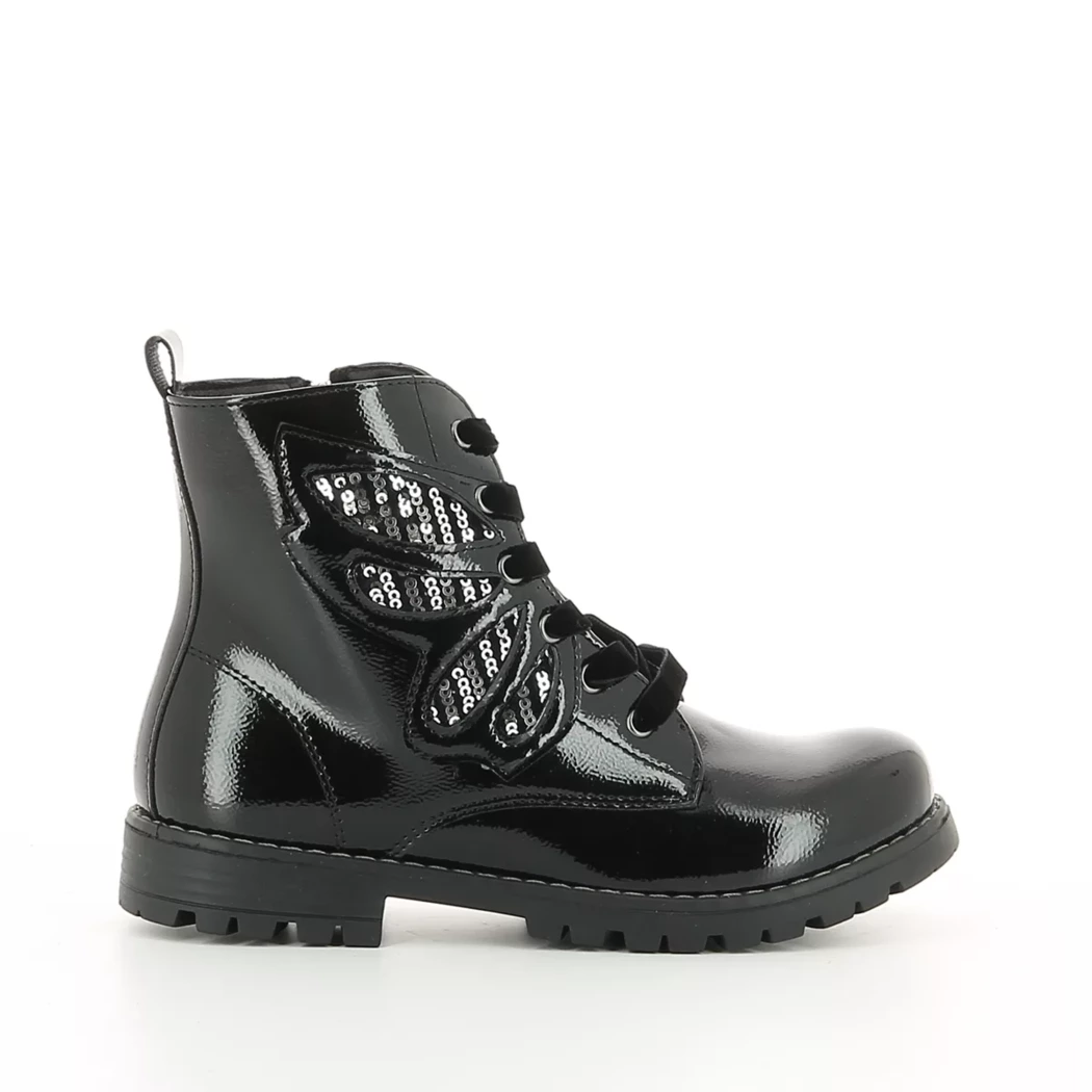 Image (2) de la chaussures Pretty Stories - Bottines Noir en Cuir synthétique Image (2) de la chaussures Pretty Stories - Bottines Noir en Cuir synthétique