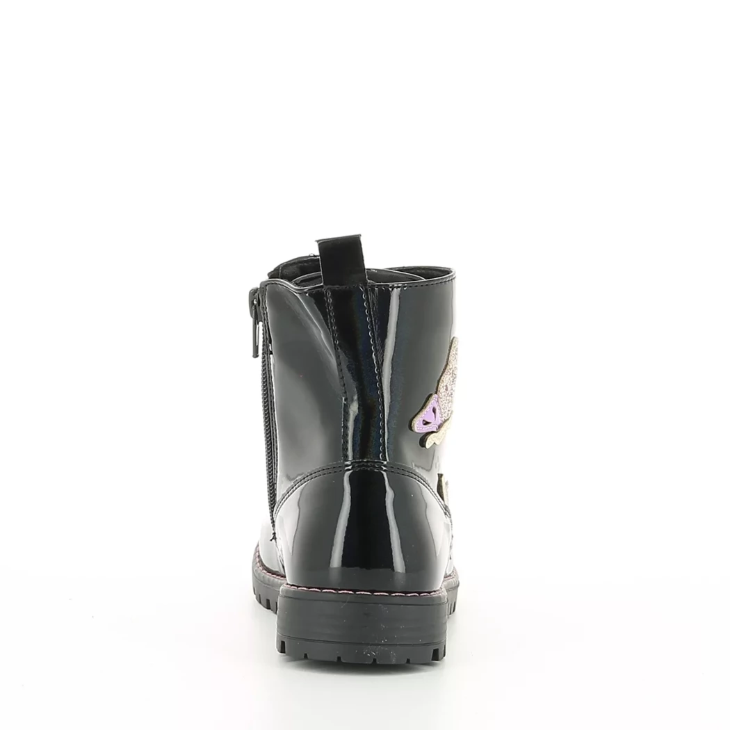 Image (3) de la chaussures Pretty Stories - Bottines Noir en Cuir synthétique