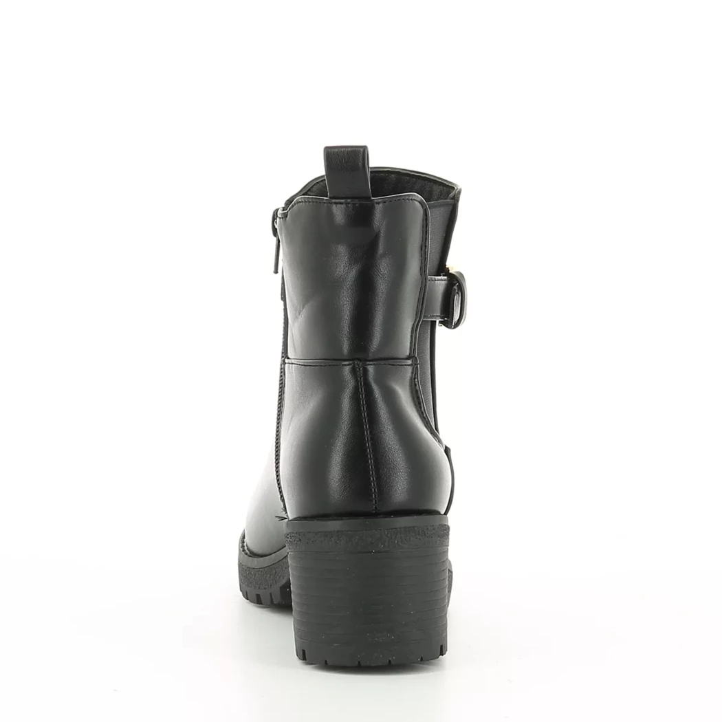 Image (3) de la chaussures Smart Standard - Boots Noir en Cuir synthétique