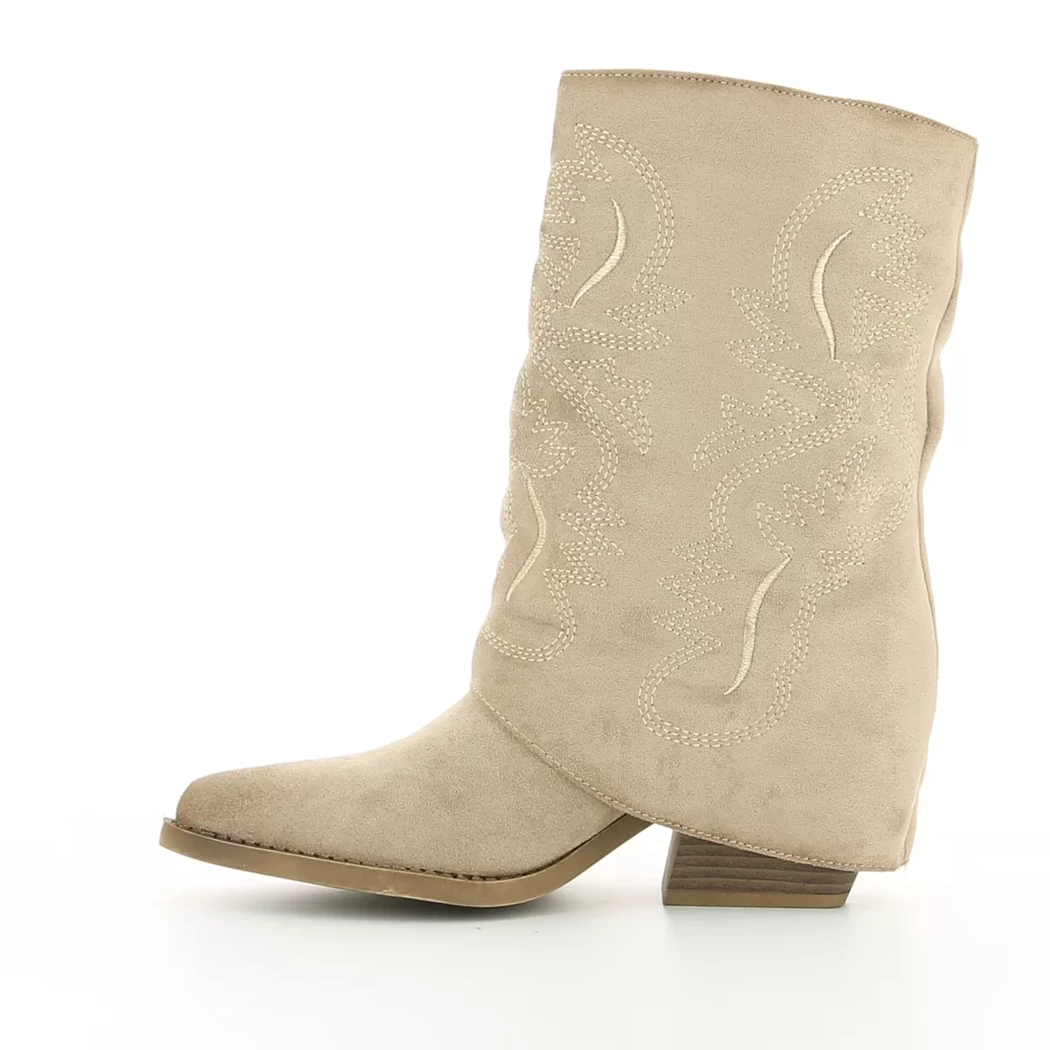 Image (4) de la chaussures Xti - Boots Taupe en Cuir synthétique