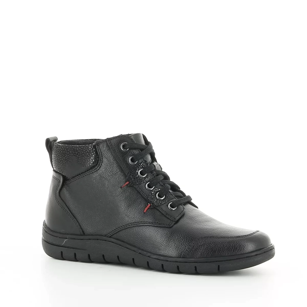 Image (1) de la chaussures Reflexan - Bottines Noir en Cuir