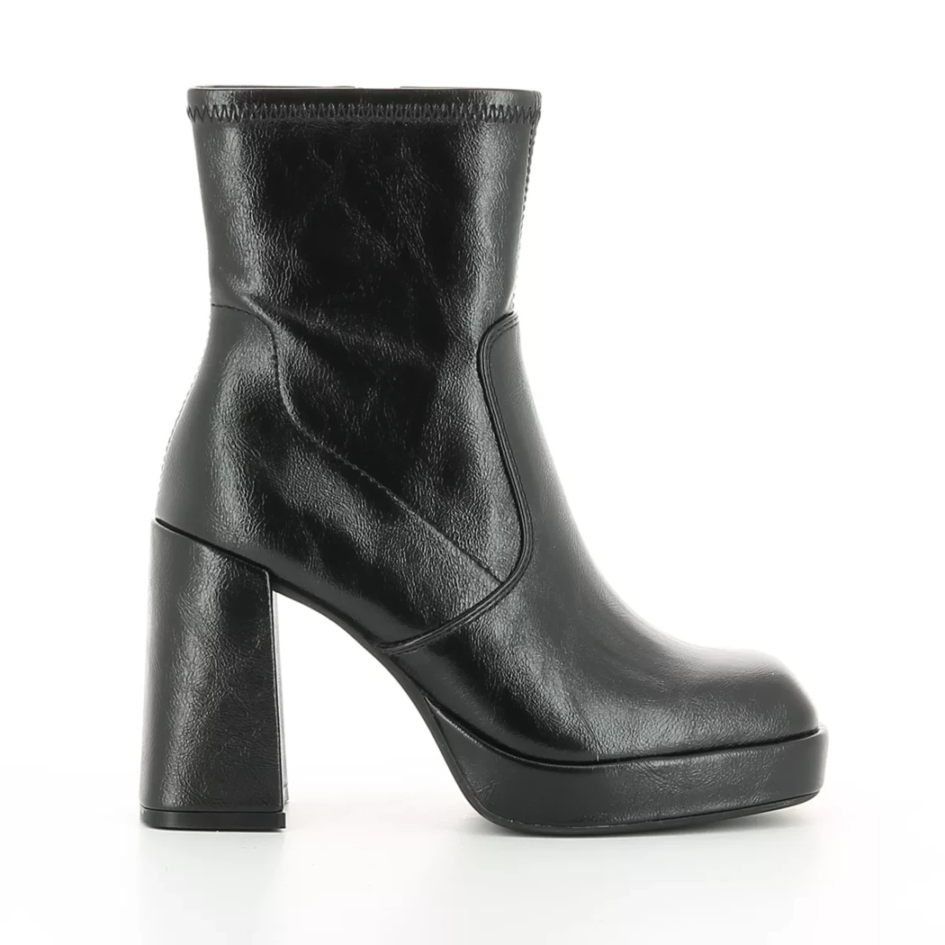 Image (2) de la chaussures Fashion Victim - Boots Noir en Cuir synthétique