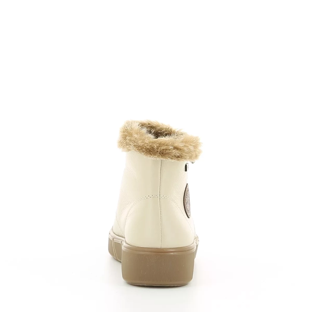 Image (3) de la chaussures Remonte - Bottines Beige en Cuir Image (3) de la chaussures Remonte - Bottines Beige en Cuir