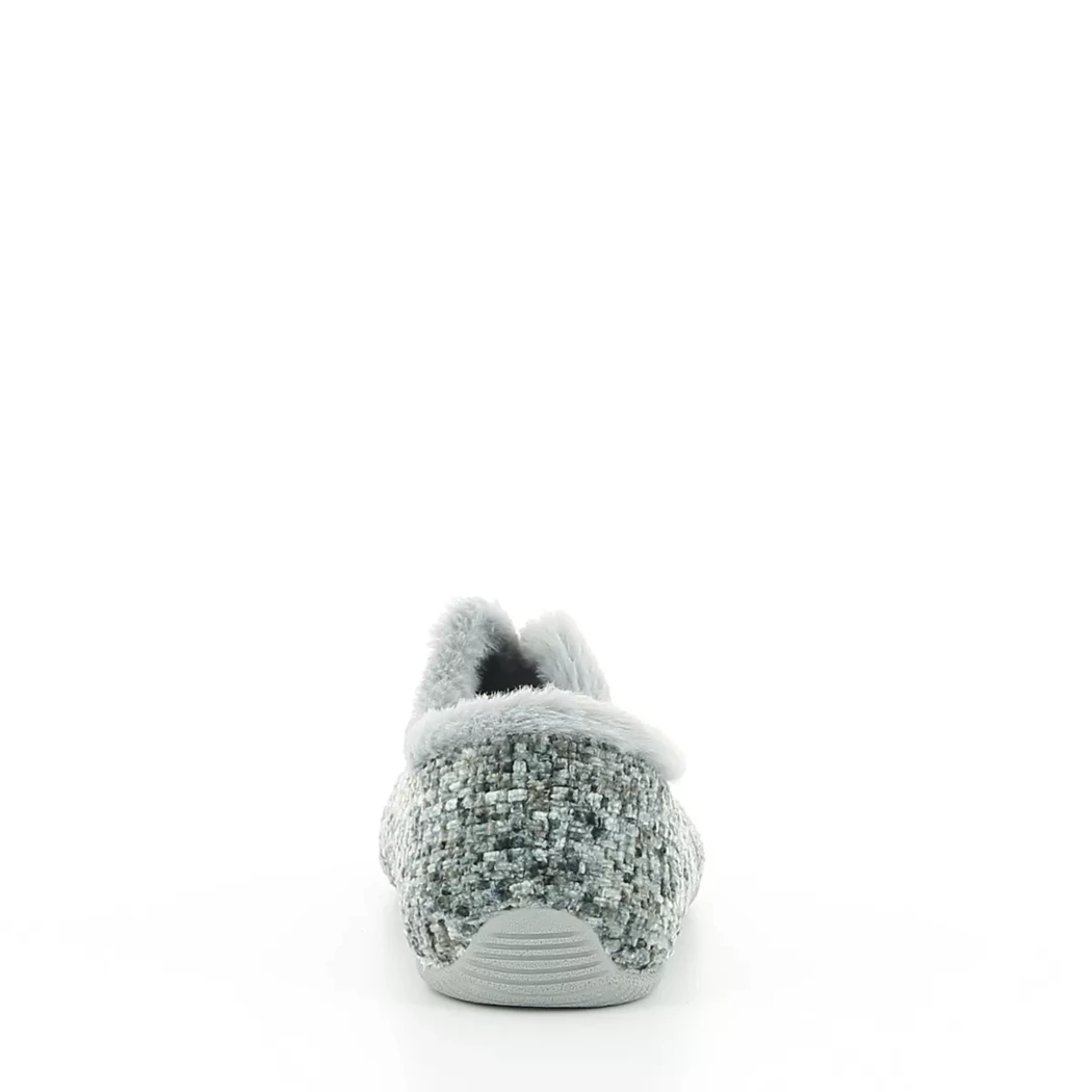 Image (3) de la chaussures Garzon - Pantoufles et Chaussons Gris en Textile